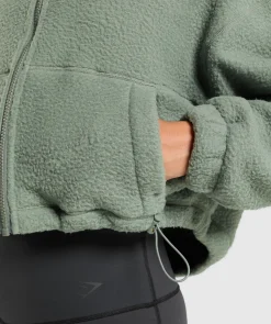 DAMES Gymshark Outerwear*Elevate Fleece Mid Jacket