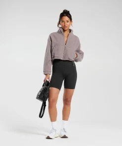 DAMES Gymshark Outerwear|Sportjacks*Elevate Fleece Midi Jacket