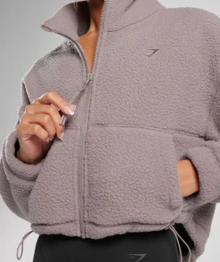 DAMES Gymshark Outerwear|Sportjacks*Elevate Fleece Midi Jacket