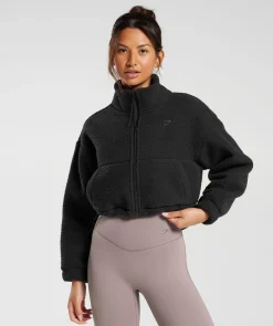 DAMES Gymshark Outerwear|Sportjacks*Elevate Fleece Midi Jacket