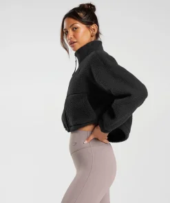 DAMES Gymshark Outerwear|Sportjacks*Elevate Fleece Midi Jacket