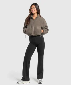 DAMES Gymshark Outerwear|Sportjacks*Elevate Fleece Midi Jacket