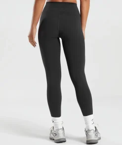 DAMES Gymshark Leggings|Zwarte Leggings*Elevate Leggings