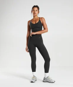DAMES Gymshark Leggings|Zwarte Leggings*Elevate Leggings
