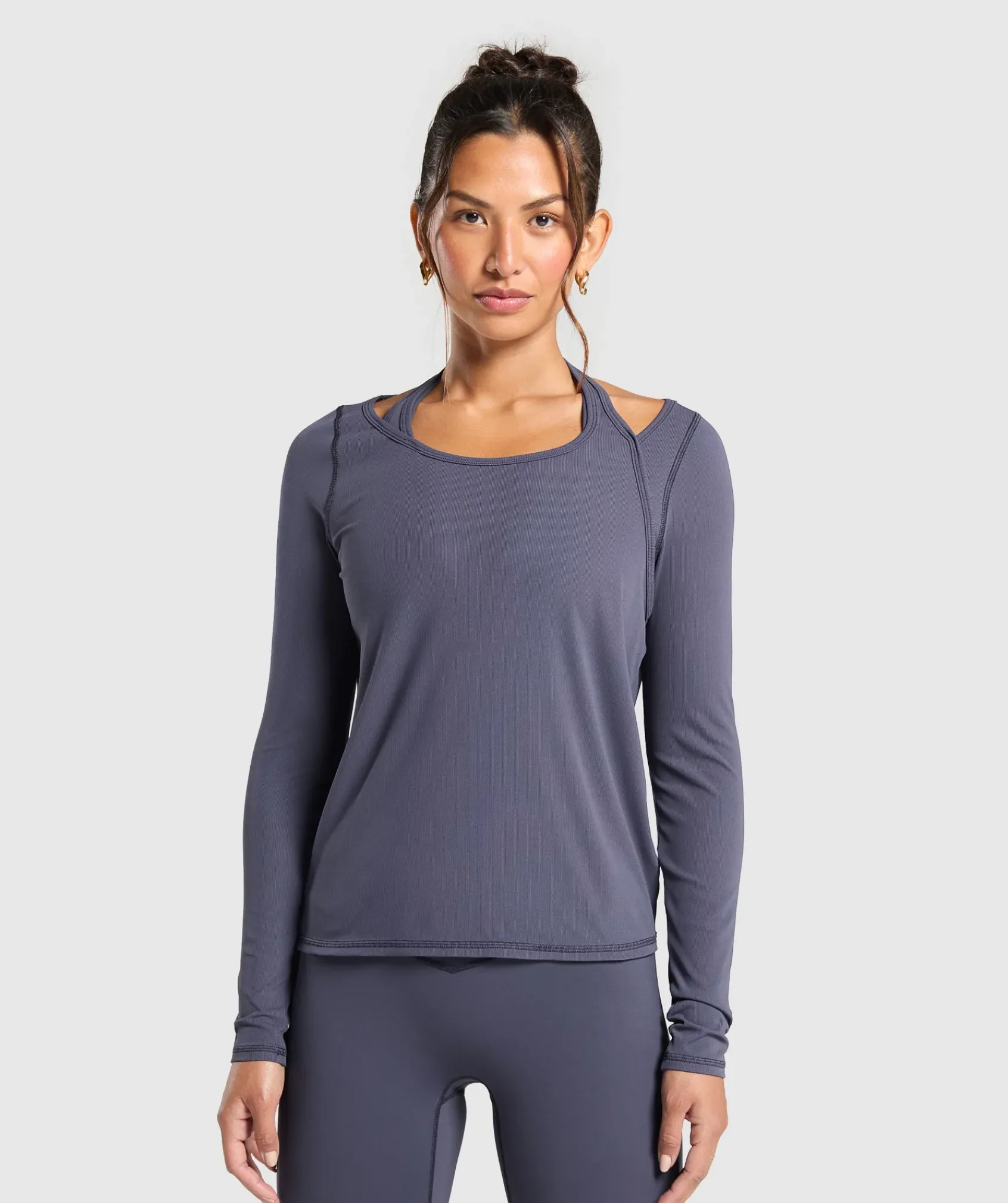 DAMES Gymshark T-shirts*Elevate Long Sleeve Top