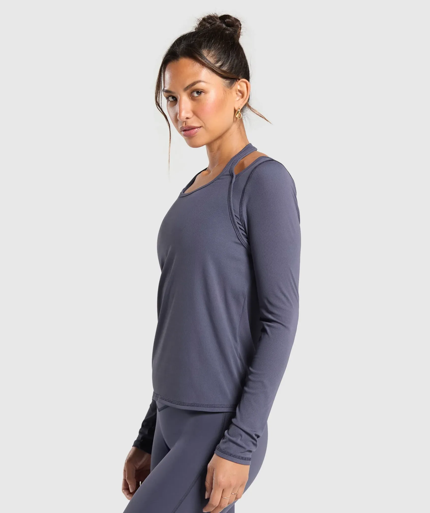 DAMES Gymshark T-shirts*Elevate Long Sleeve Top
