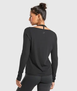 DAMES Gymshark T-shirts*Elevate Long Sleeve Top