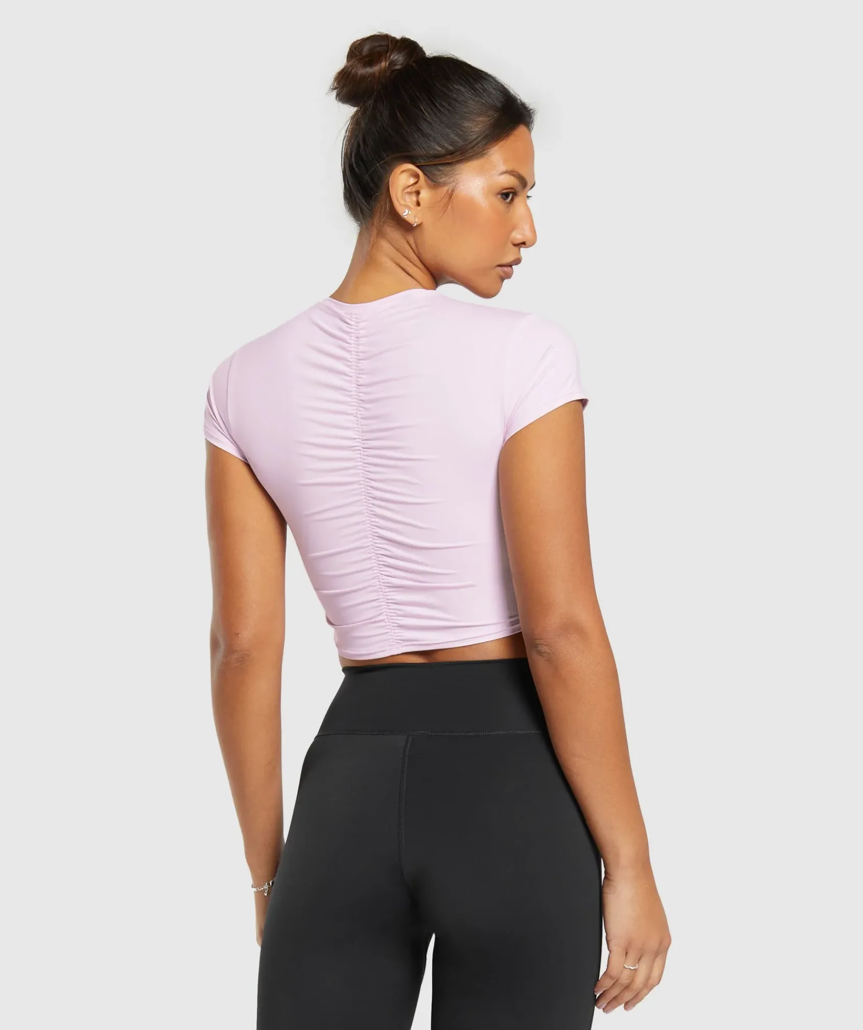 DAMES Gymshark Croptops|T-shirts*Elevate Ruched Crop Top