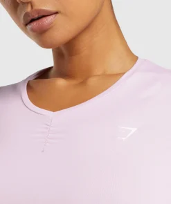 DAMES Gymshark Croptops|T-shirts*Elevate Ruched Crop Top