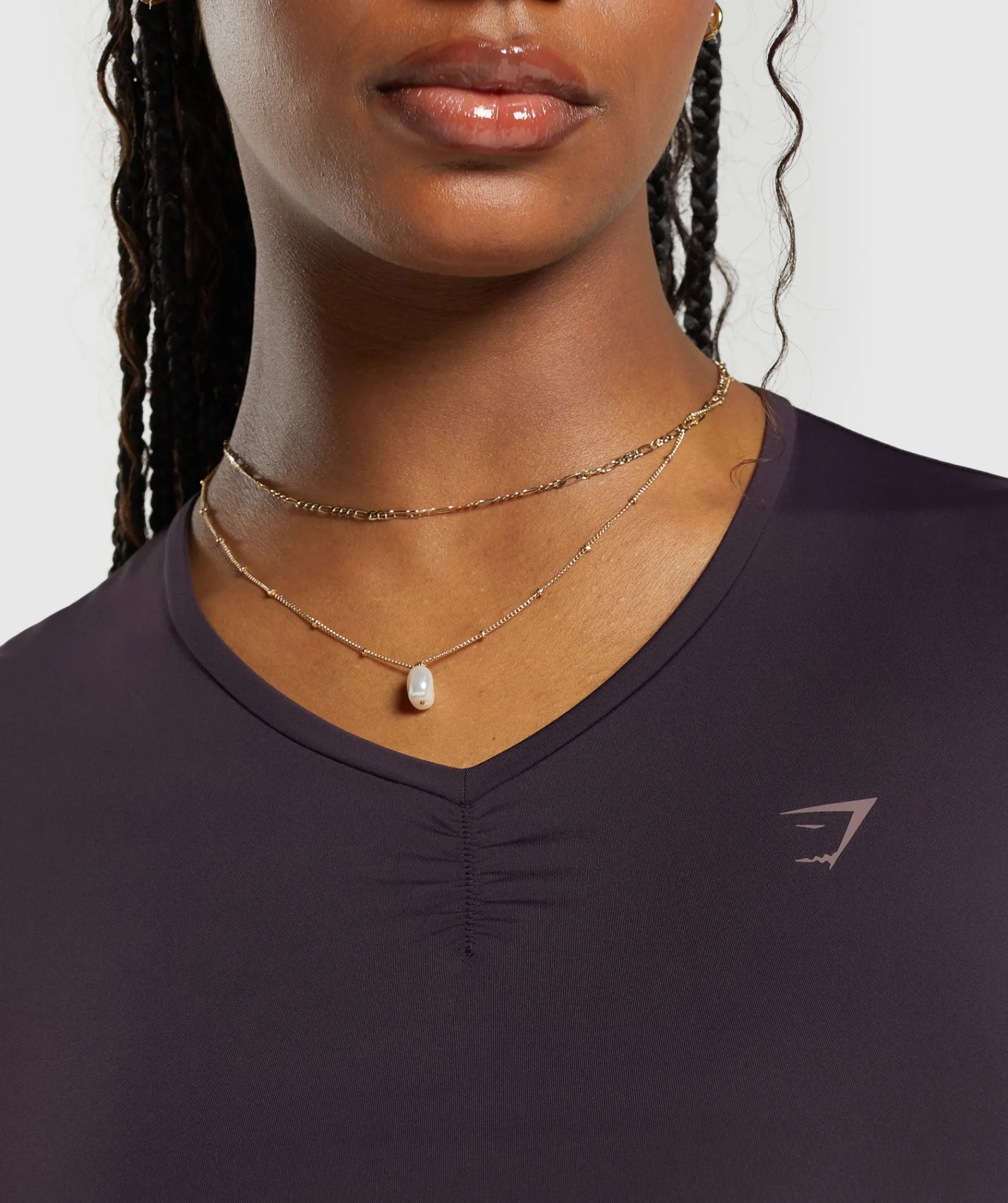 DAMES Gymshark Croptops|T-shirts*Elevate Ruched Crop Top