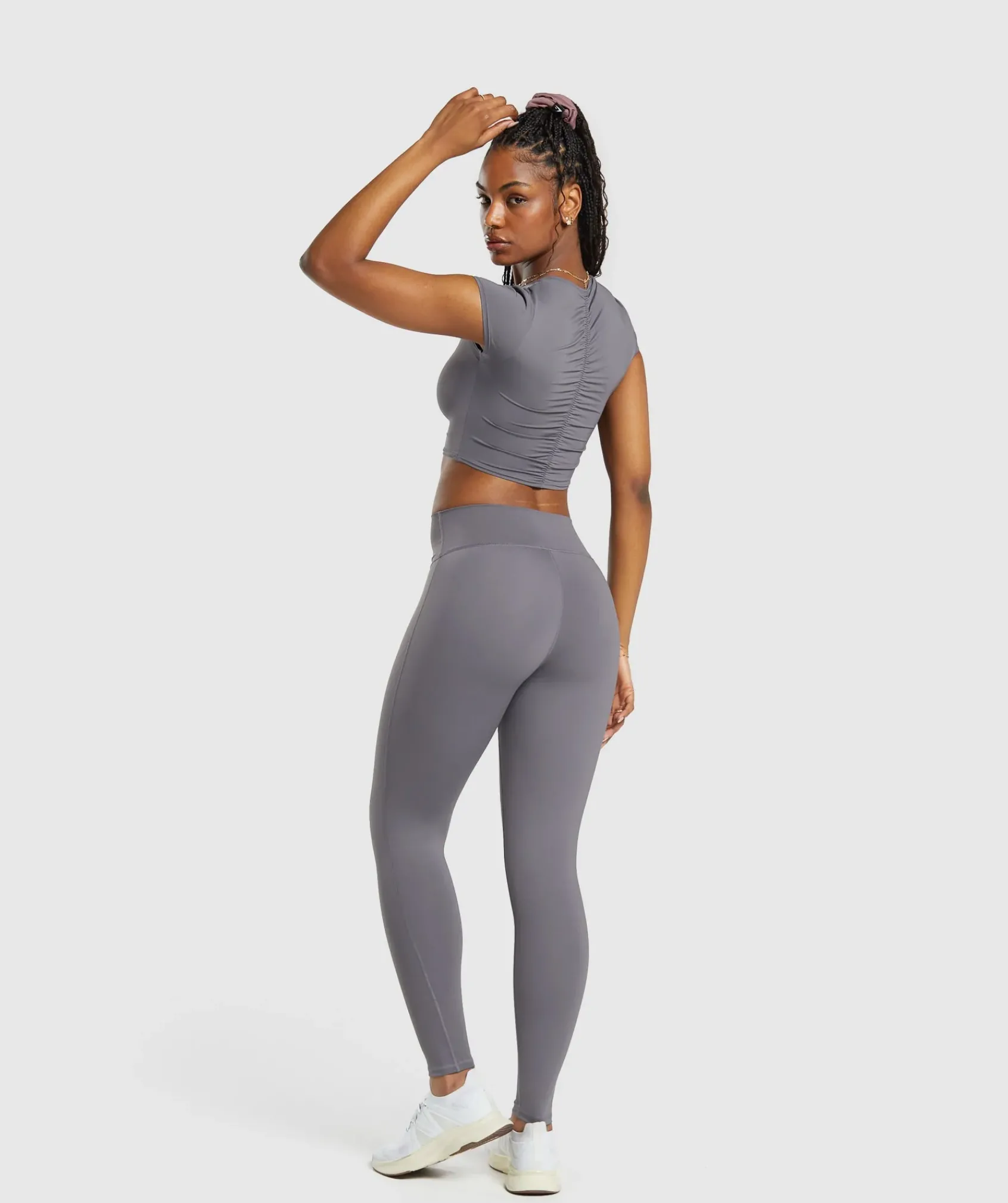 DAMES Gymshark Croptops|T-shirts*Elevate Ruched Crop Top