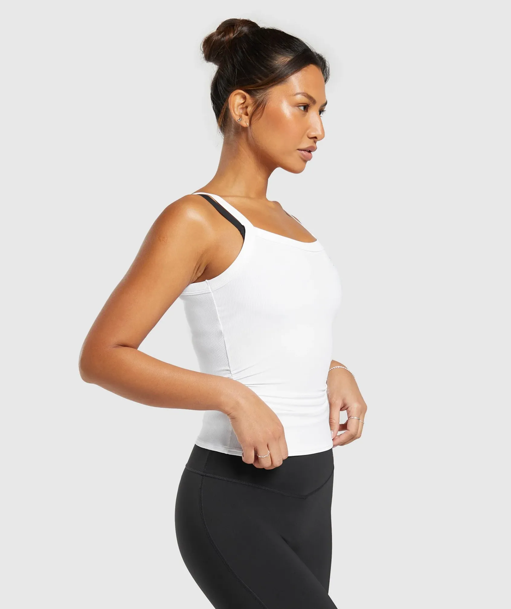 DAMES Gymshark Tanktops|T-shirts*Elevate Ruched Tank