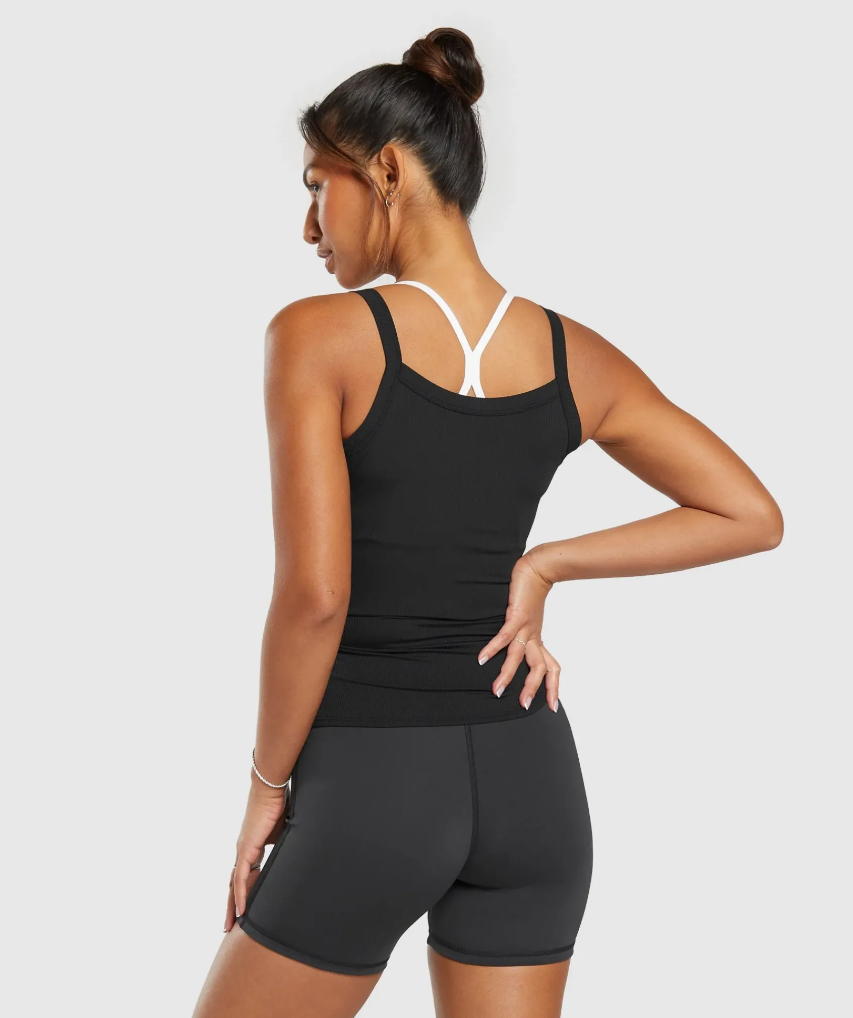 DAMES Gymshark Tanktops|T-shirts*Elevate Ruched Tank
