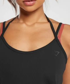 DAMES Gymshark Tanktops|T-shirts*Elevate Strappy Tank