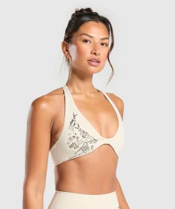 DAMES Gymshark Sport-bh's*Elevate Tattoo Graphic Sports Bra