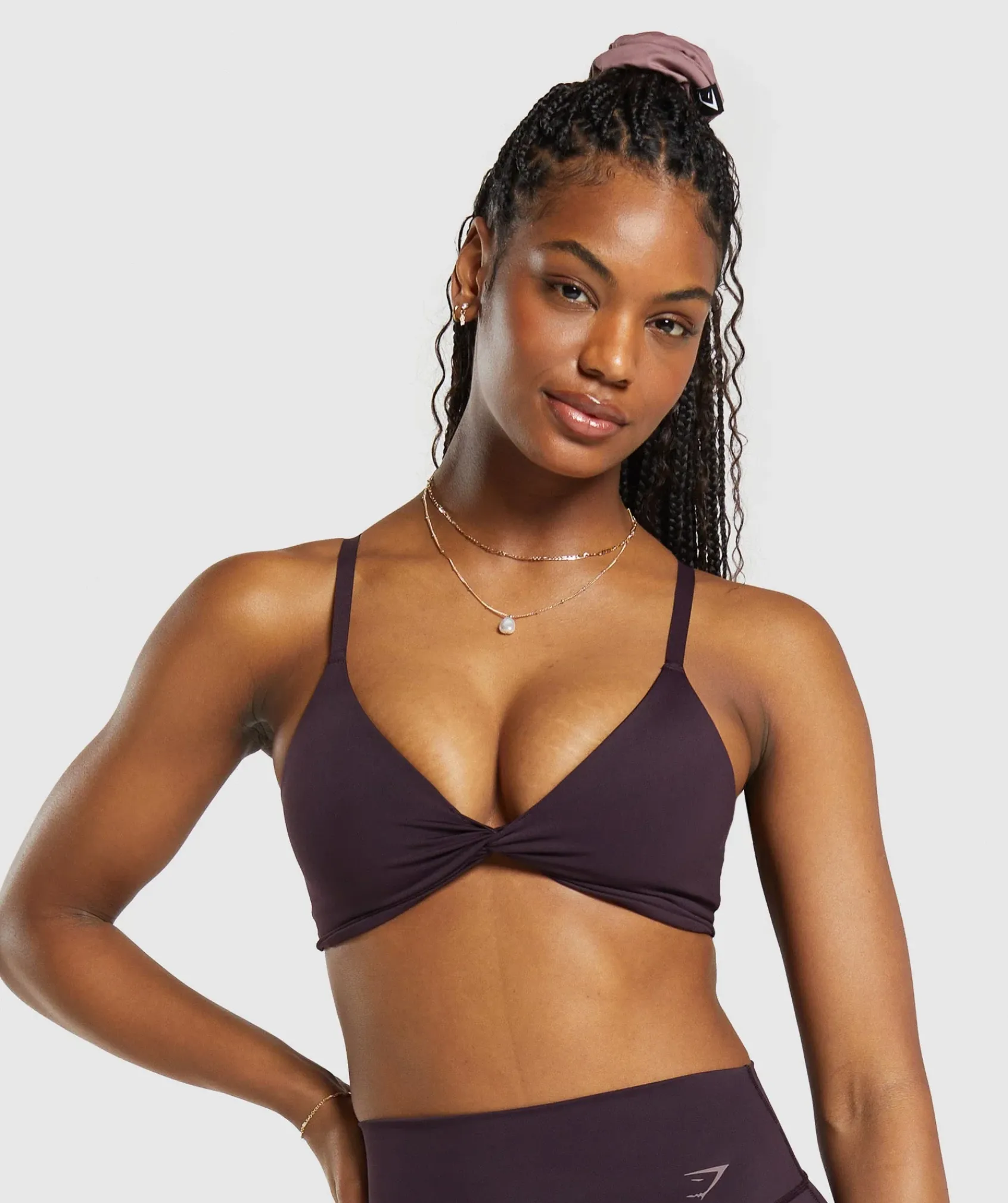 DAMES Gymshark Sport-bh's*Elevate Twist Front Bralette
