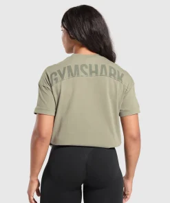 DAMES Gymshark Bedekkende Sportkleding|T-shirts*Elevated Power T-Shirt