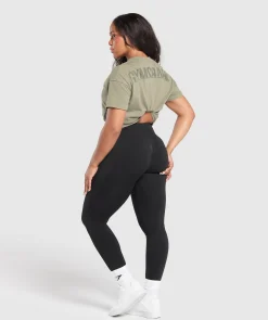 DAMES Gymshark Bedekkende Sportkleding|T-shirts*Elevated Power T-Shirt