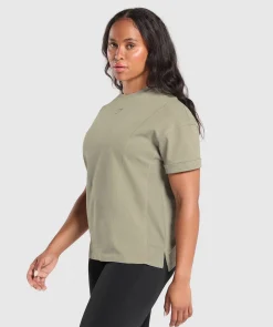 DAMES Gymshark Bedekkende Sportkleding|T-shirts*Elevated Power T-Shirt