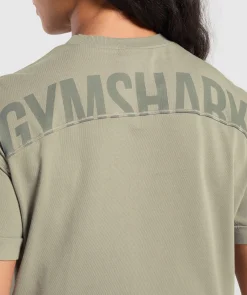 DAMES Gymshark Bedekkende Sportkleding|T-shirts*Elevated Power T-Shirt