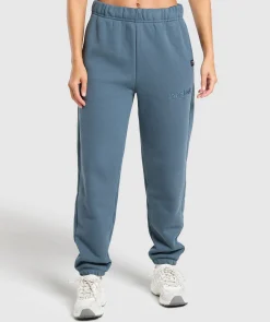 DAMES Gymshark Bedekkende Sportkleding|Joggingbroeken*Embroidered Logo Oversized Joggers