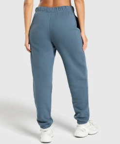 DAMES Gymshark Bedekkende Sportkleding|Joggingbroeken*Embroidered Logo Oversized Joggers