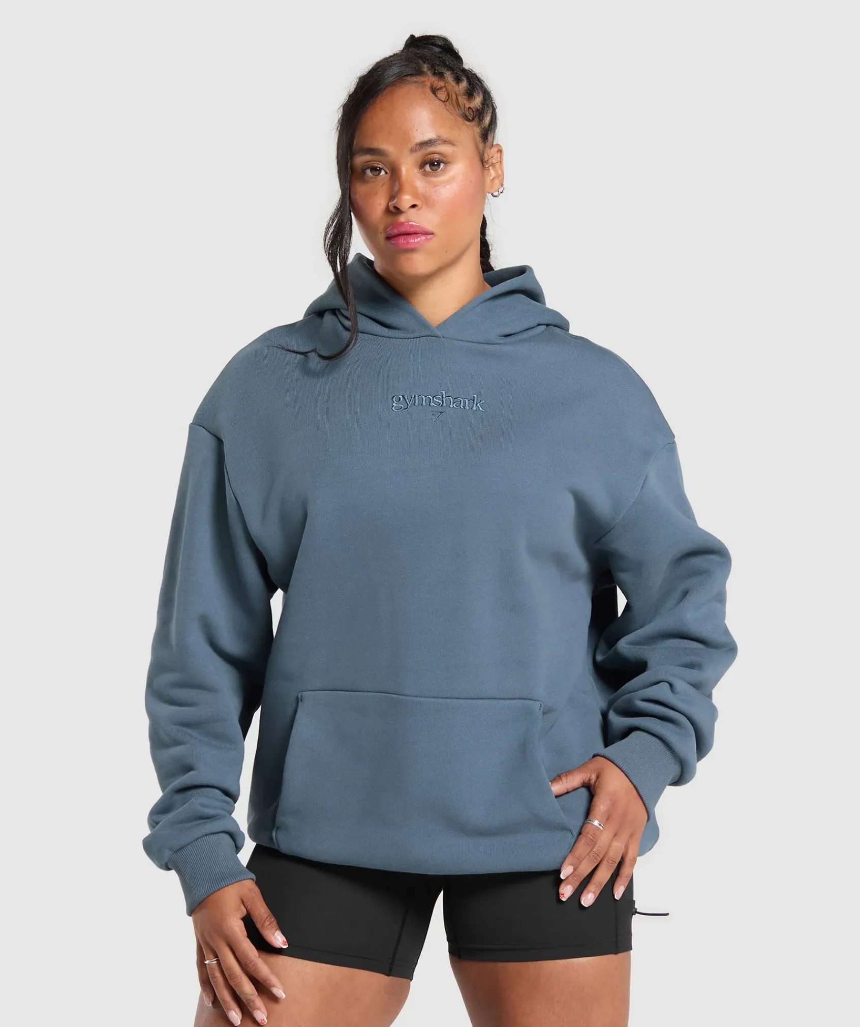 DAMES Gymshark Bedekkende Sportkleding|Hoodies & Truien*Embroidered Logo Oversized Hoodie