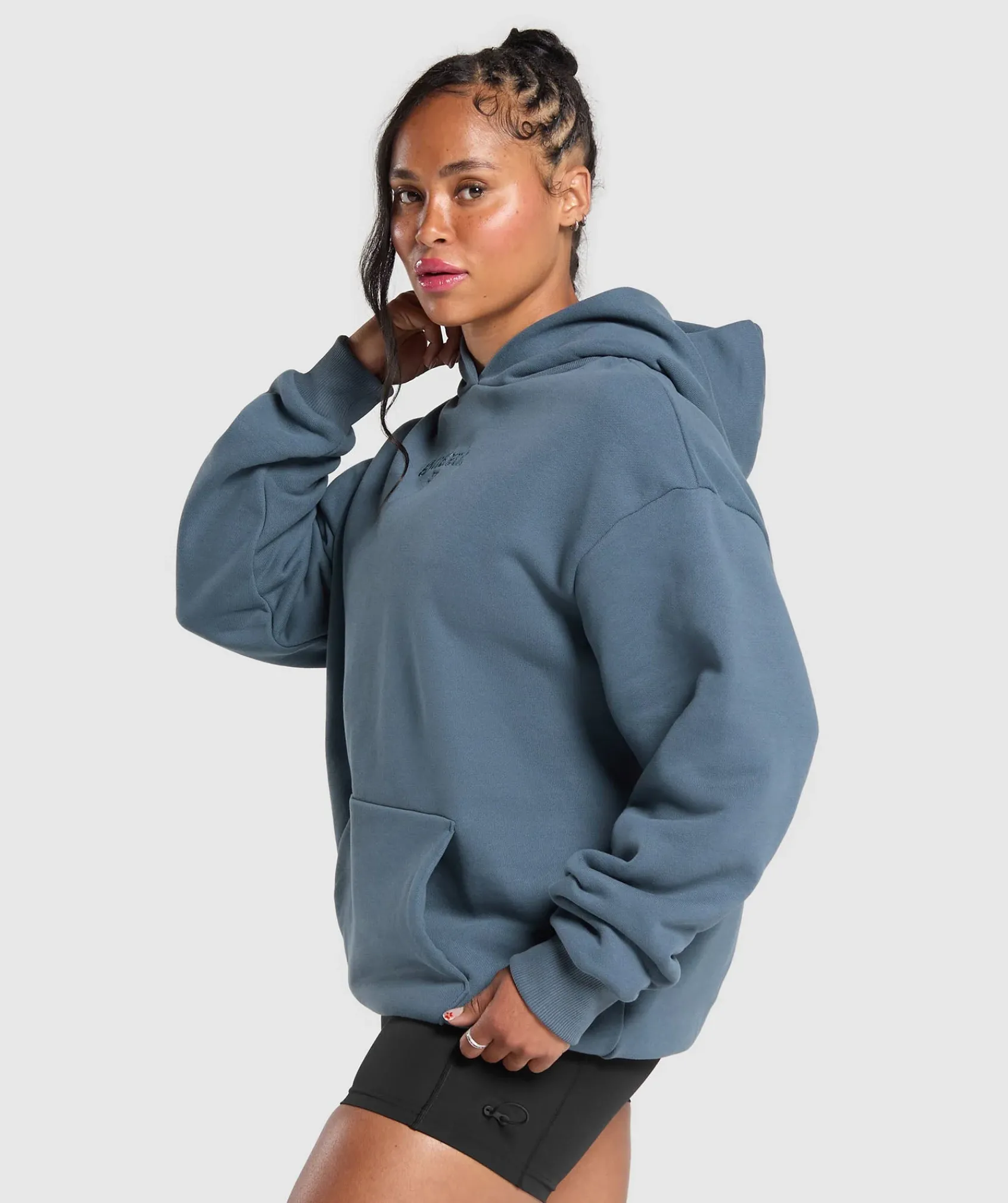 DAMES Gymshark Bedekkende Sportkleding|Hoodies & Truien*Embroidered Logo Oversized Hoodie