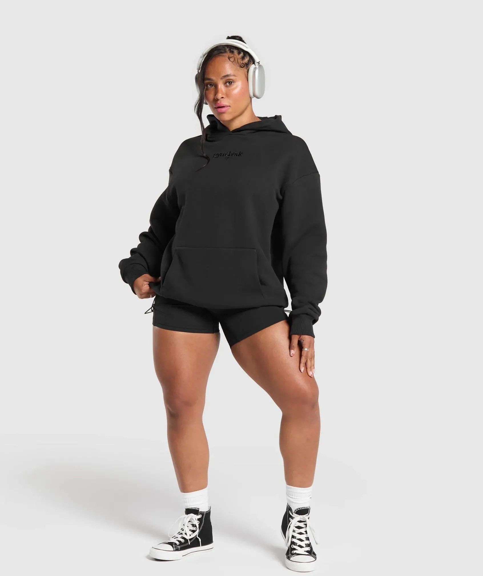 DAMES Gymshark Bedekkende Sportkleding|Hoodies & Truien*Embroidered Logo Oversized Hoodie