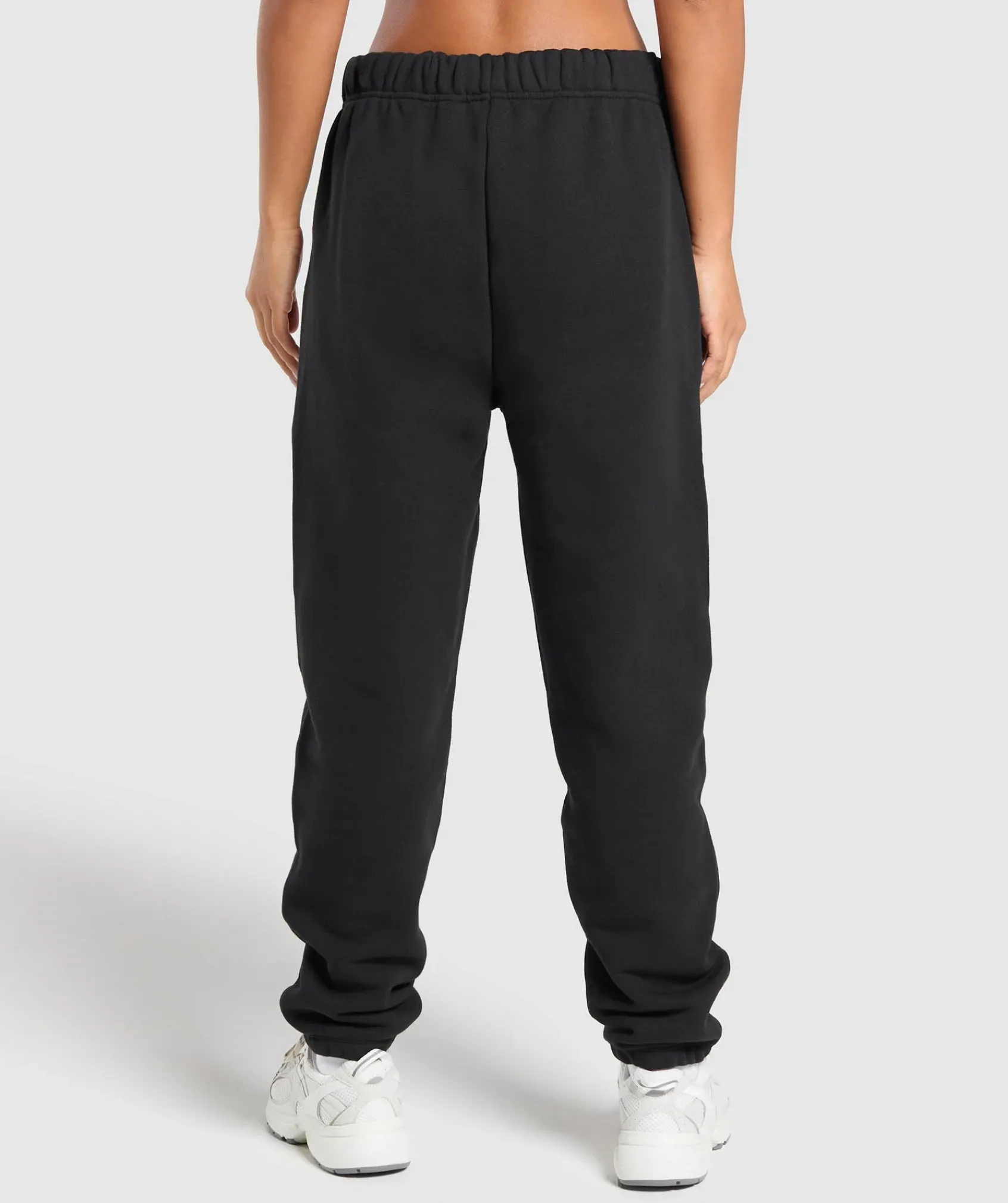 DAMES Gymshark Bedekkende Sportkleding|Joggingbroeken*Embroidered Logo Oversized Joggers