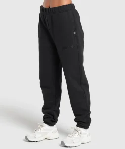 DAMES Gymshark Bedekkende Sportkleding|Joggingbroeken*Embroidered Logo Oversized Joggers