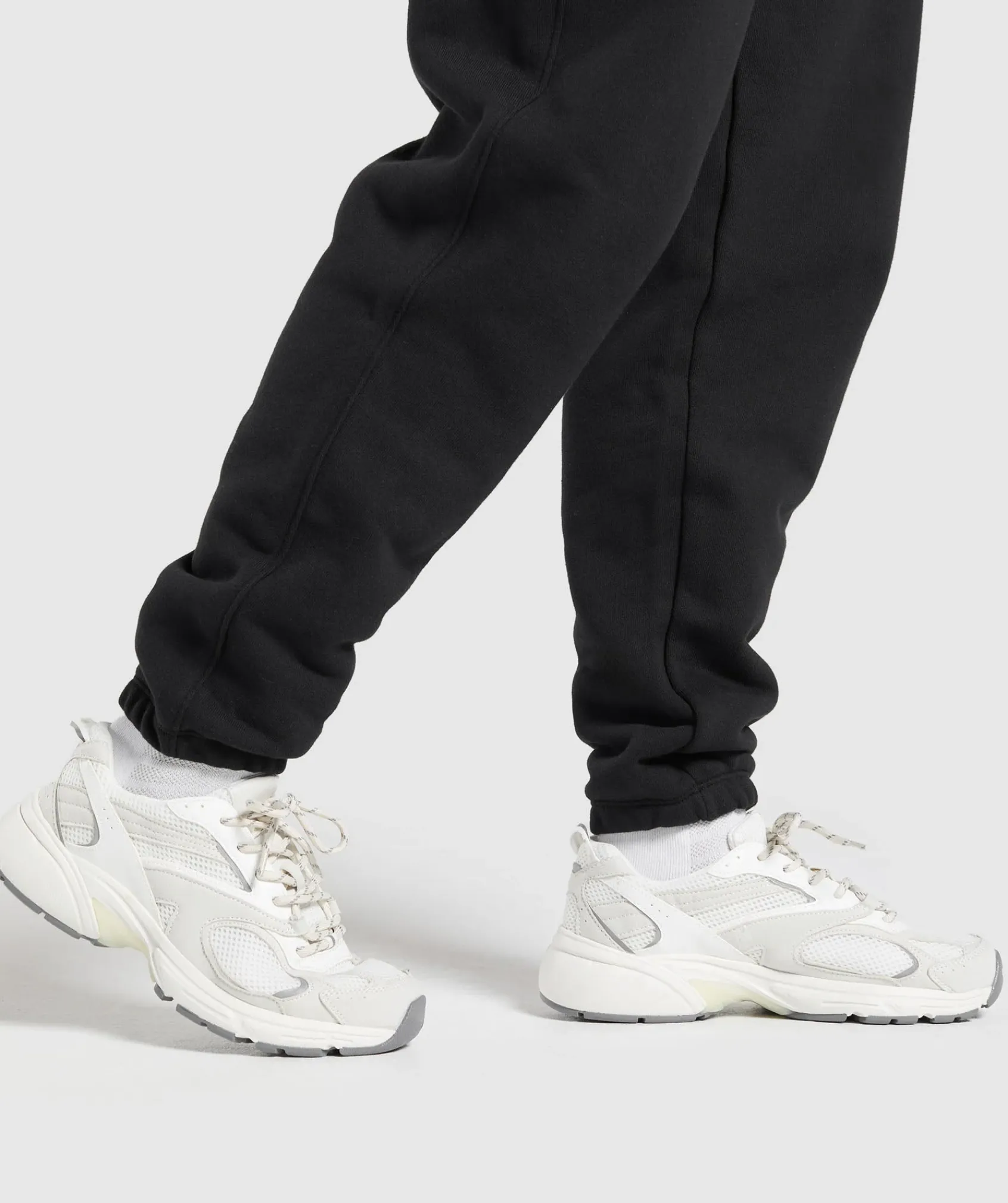 DAMES Gymshark Bedekkende Sportkleding|Joggingbroeken*Embroidered Logo Oversized Joggers