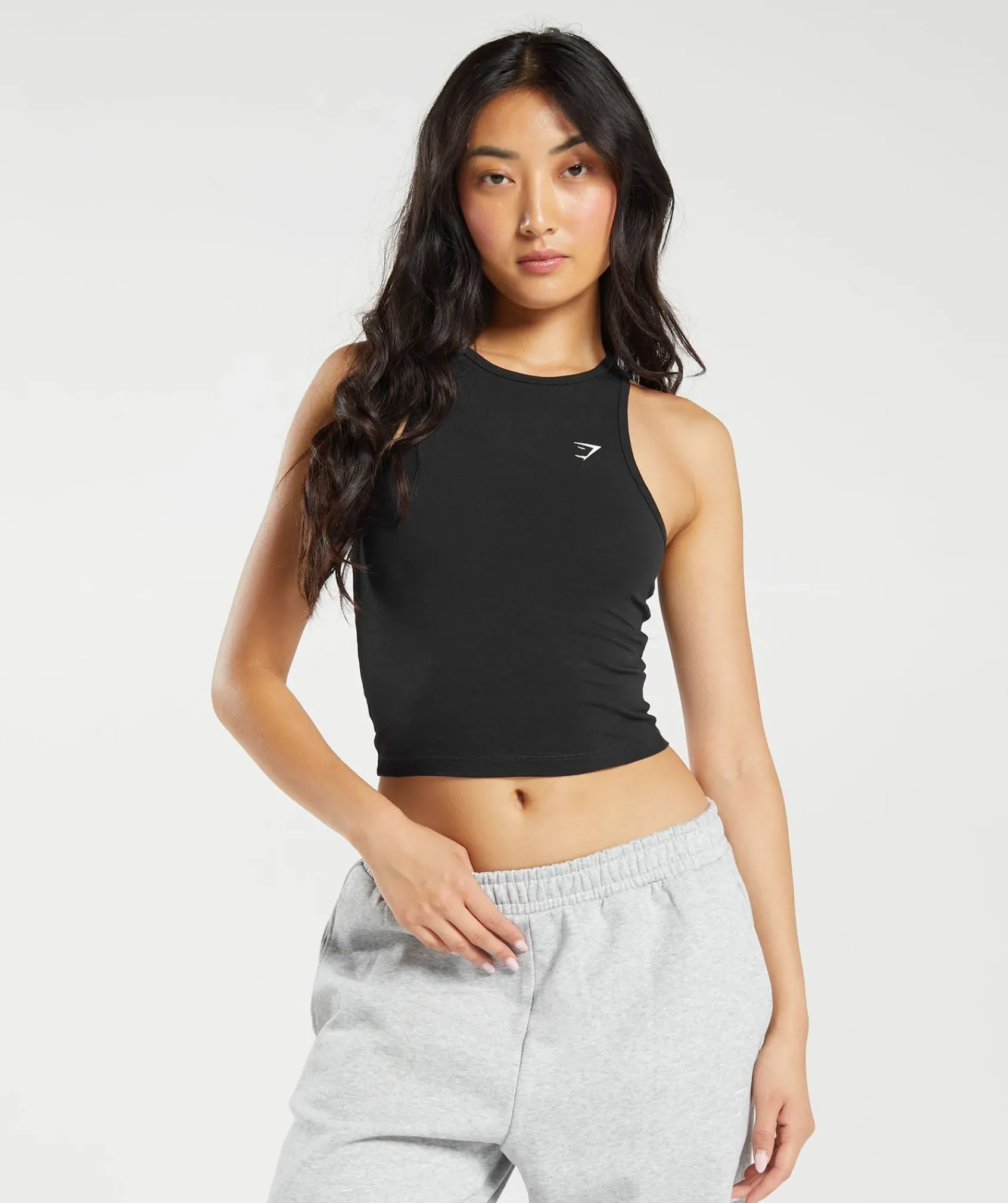 DAMES Gymshark Croptops|Tanktops*Essential Cotton Midi Tank