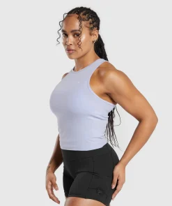 DAMES Gymshark Croptops|Tanktops*Essential Cotton Midi Tank