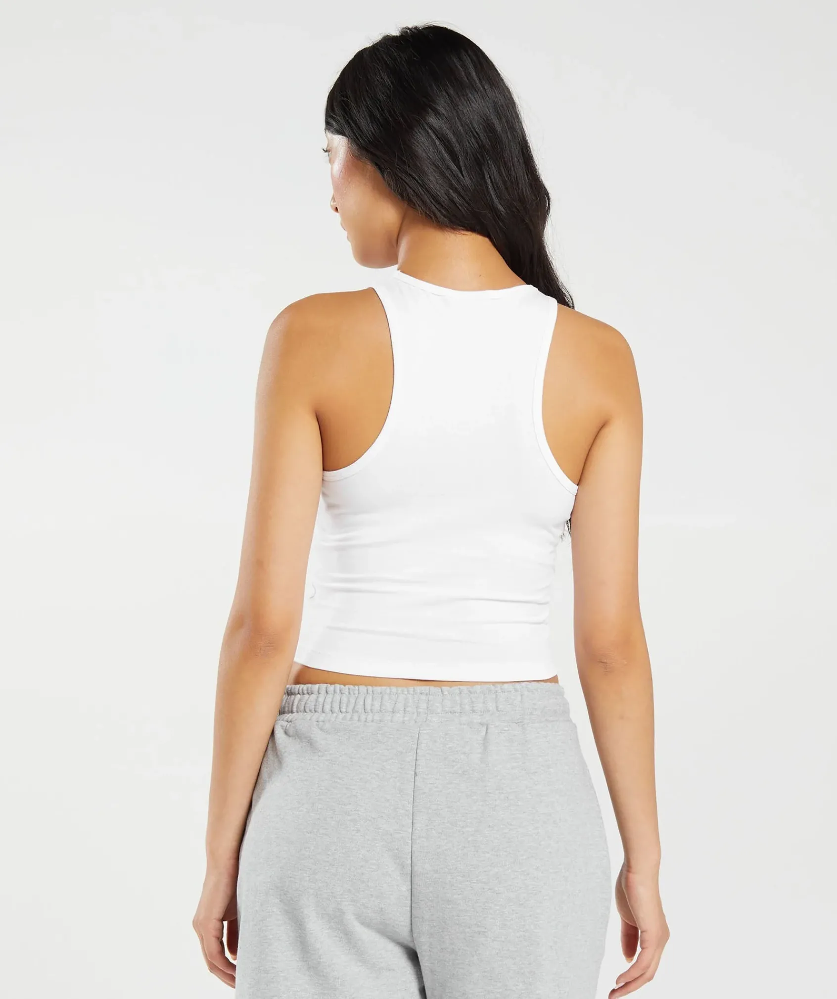 DAMES Gymshark Croptops|Tanktops*Essential Cotton Midi Tank