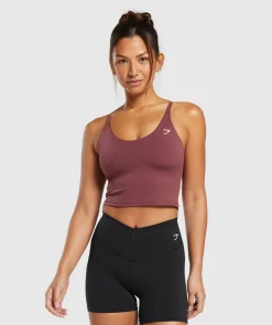 DAMES Gymshark Croptops|Tanktops*Everyday Cami Tank With Shelf