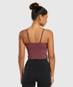 DAMES Gymshark Croptops|Tanktops*Everyday Cami Tank With Shelf