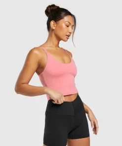 DAMES Gymshark Croptops|Tanktops*Everyday Cami Tank With Shelf