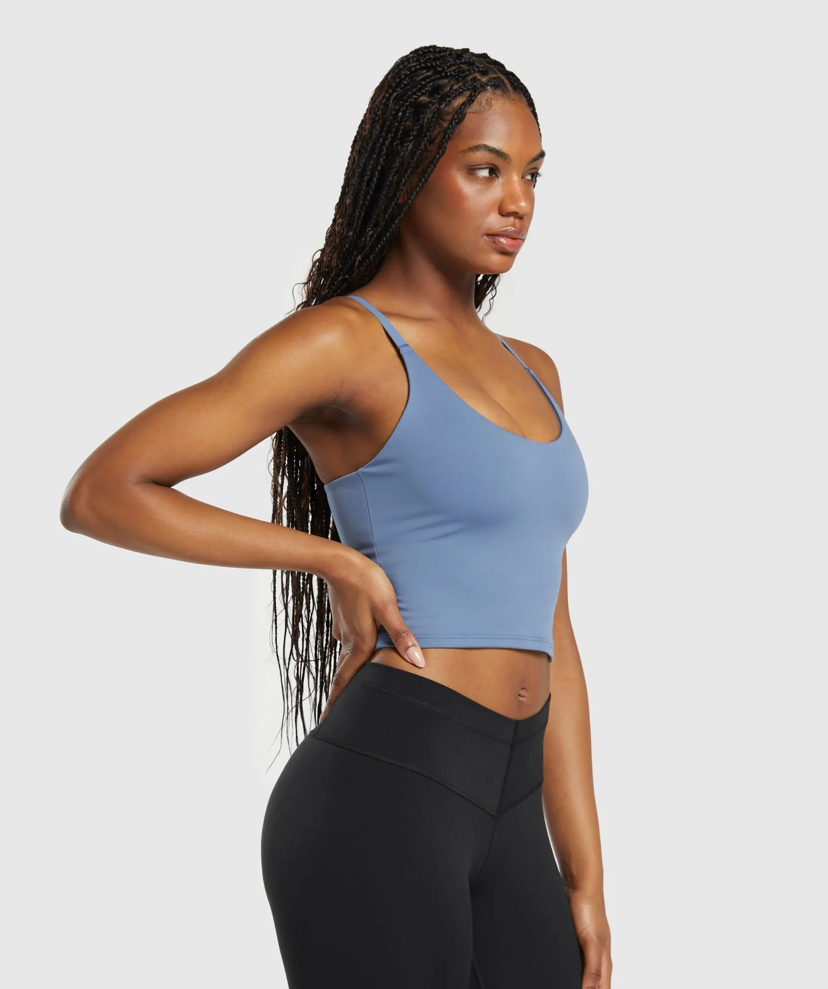 DAMES Gymshark Croptops|Tanktops*Everyday Cami Tank With Shelf
