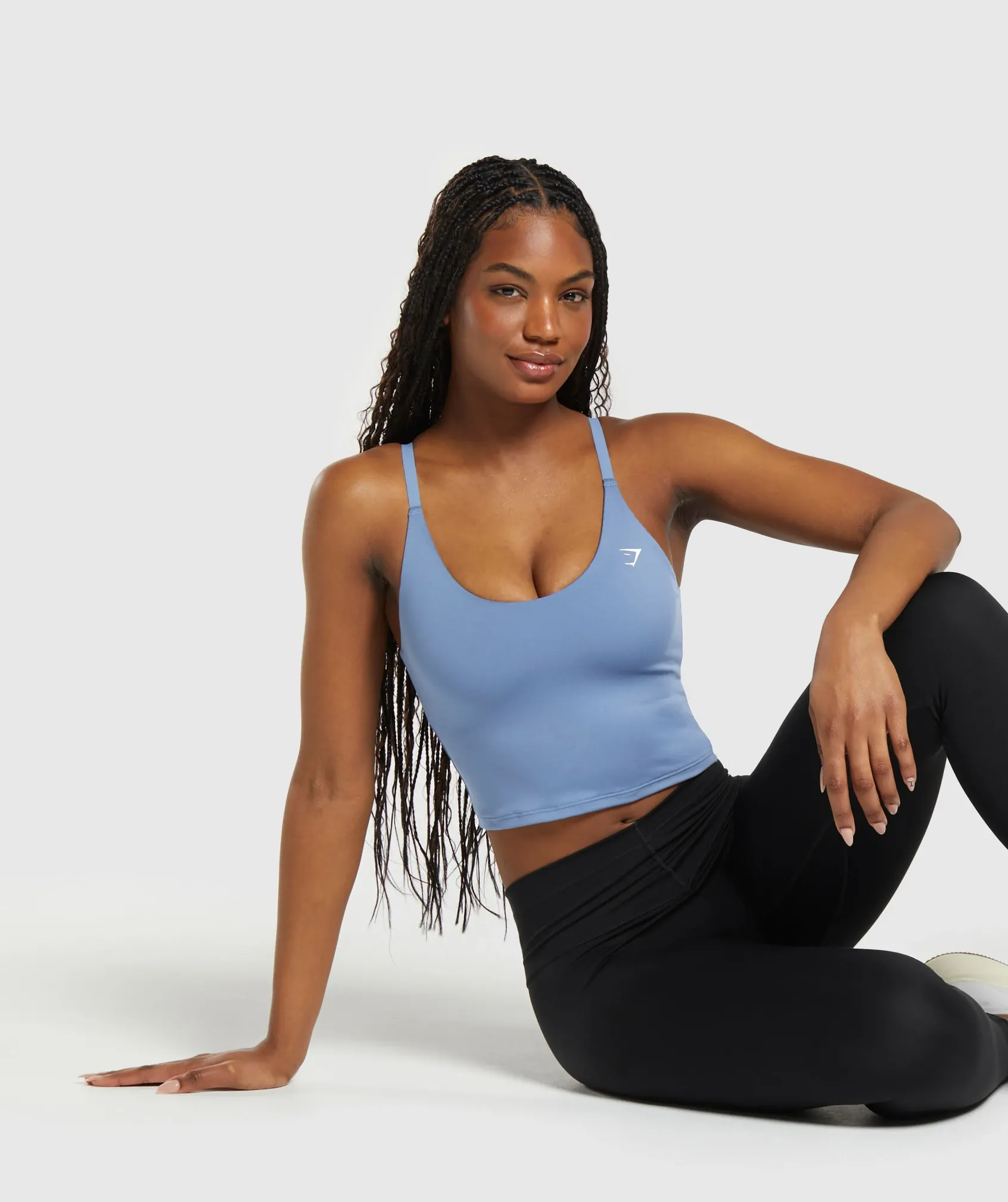 DAMES Gymshark Croptops|Tanktops*Everyday Cami Tank With Shelf