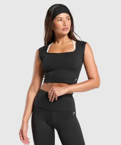 DAMES Gymshark Croptops|T-shirts*Everyday Cap Sleeve Crop Top