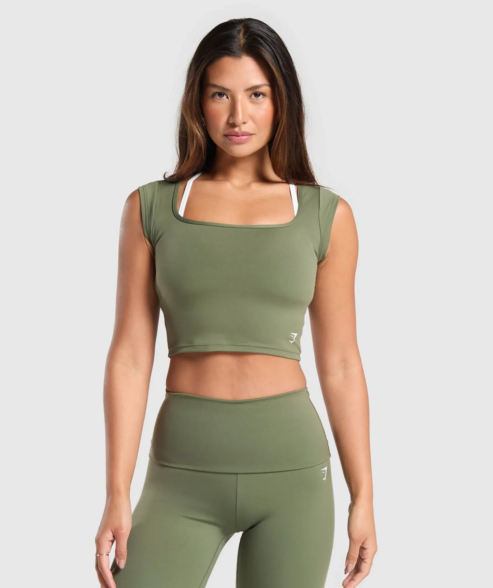 DAMES Gymshark Croptops|T-shirts*Everyday Cap Sleeve Crop Top
