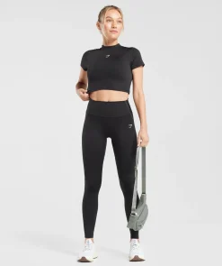 DAMES Gymshark Leggings|Zwarte Leggings*Everyday Contour Leggings