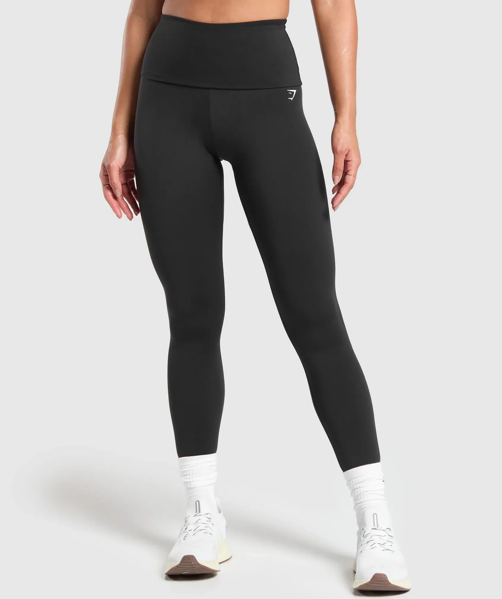 DAMES Gymshark Bedekkende Sportkleding|Leggings*Everyday Foldover Leggings