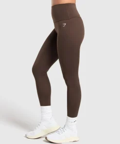 DAMES Gymshark Bedekkende Sportkleding|Leggings*Everyday Foldover Leggings