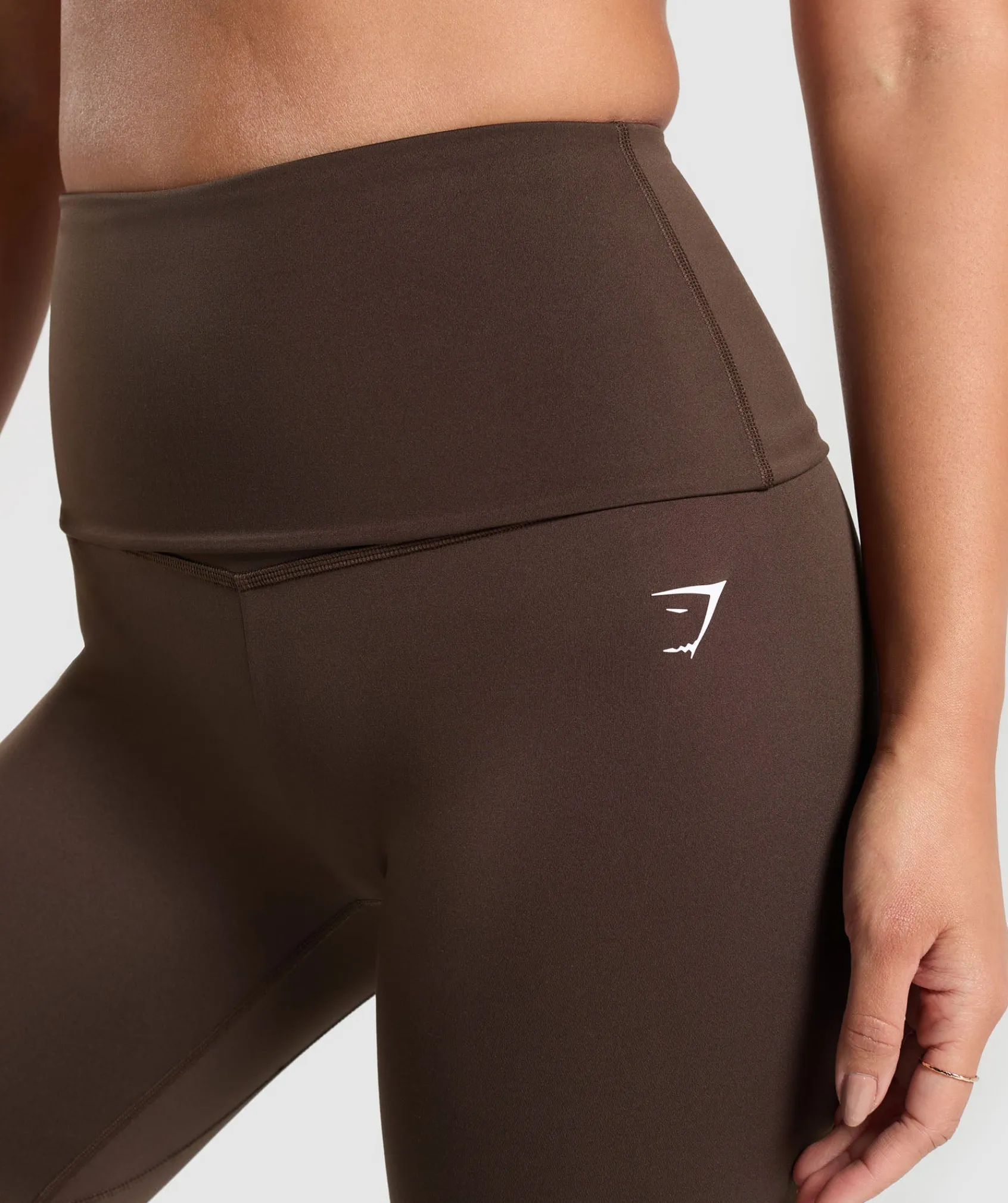 DAMES Gymshark Bedekkende Sportkleding|Leggings*Everyday Foldover Leggings
