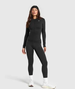 DAMES Gymshark Bedekkende Sportkleding|T-shirts*Everyday High Neck Long Sleeve Top