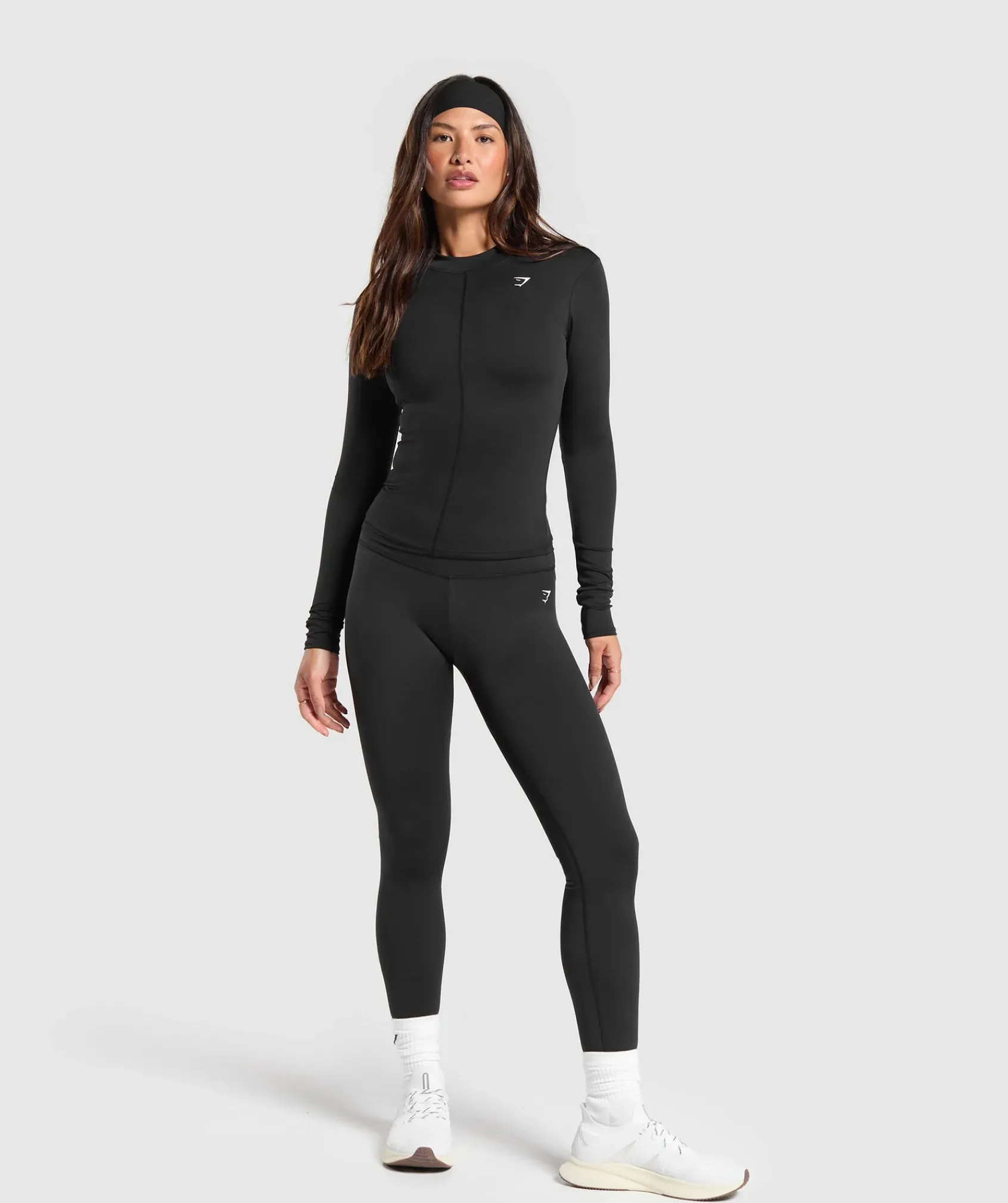 DAMES Gymshark Bedekkende Sportkleding|T-shirts*Everyday High Neck Long Sleeve Top