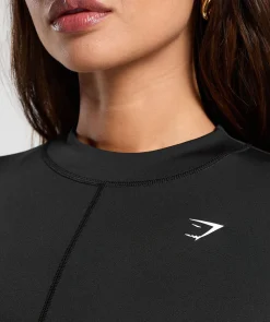 DAMES Gymshark Bedekkende Sportkleding|T-shirts*Everyday High Neck Long Sleeve Top