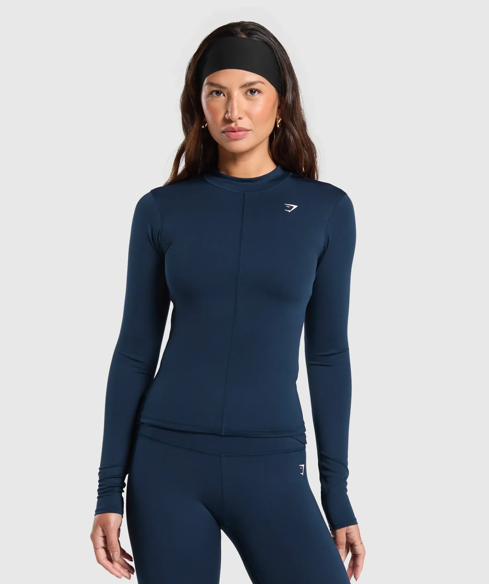 DAMES Gymshark Bedekkende Sportkleding|T-shirts*Everyday High Neck Long Sleeve Top